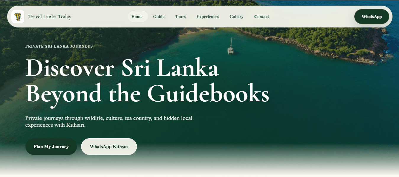 Travel Lanka Today Sri Lanka tourism website
